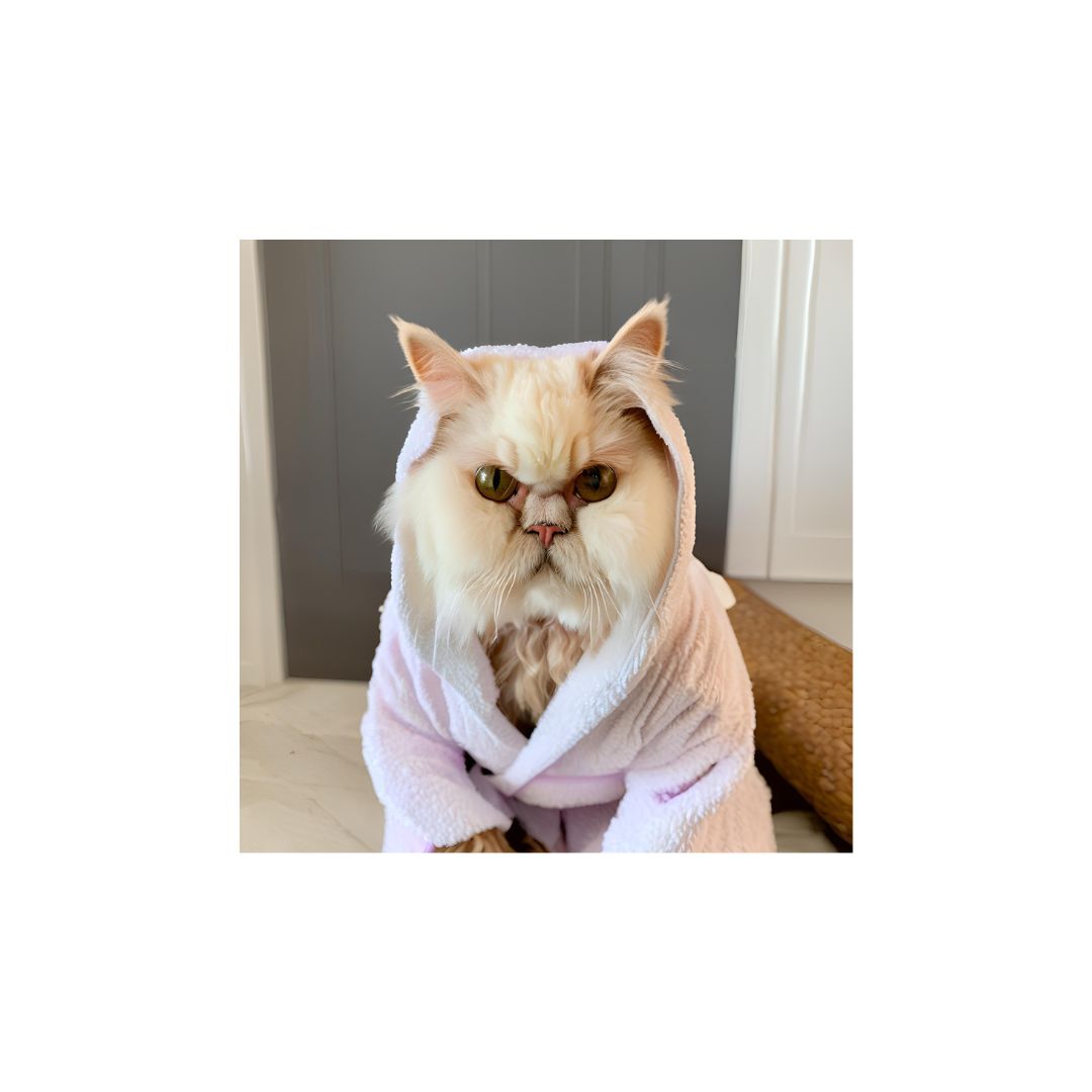 Die Katze, die kein Bad nehmen wollte